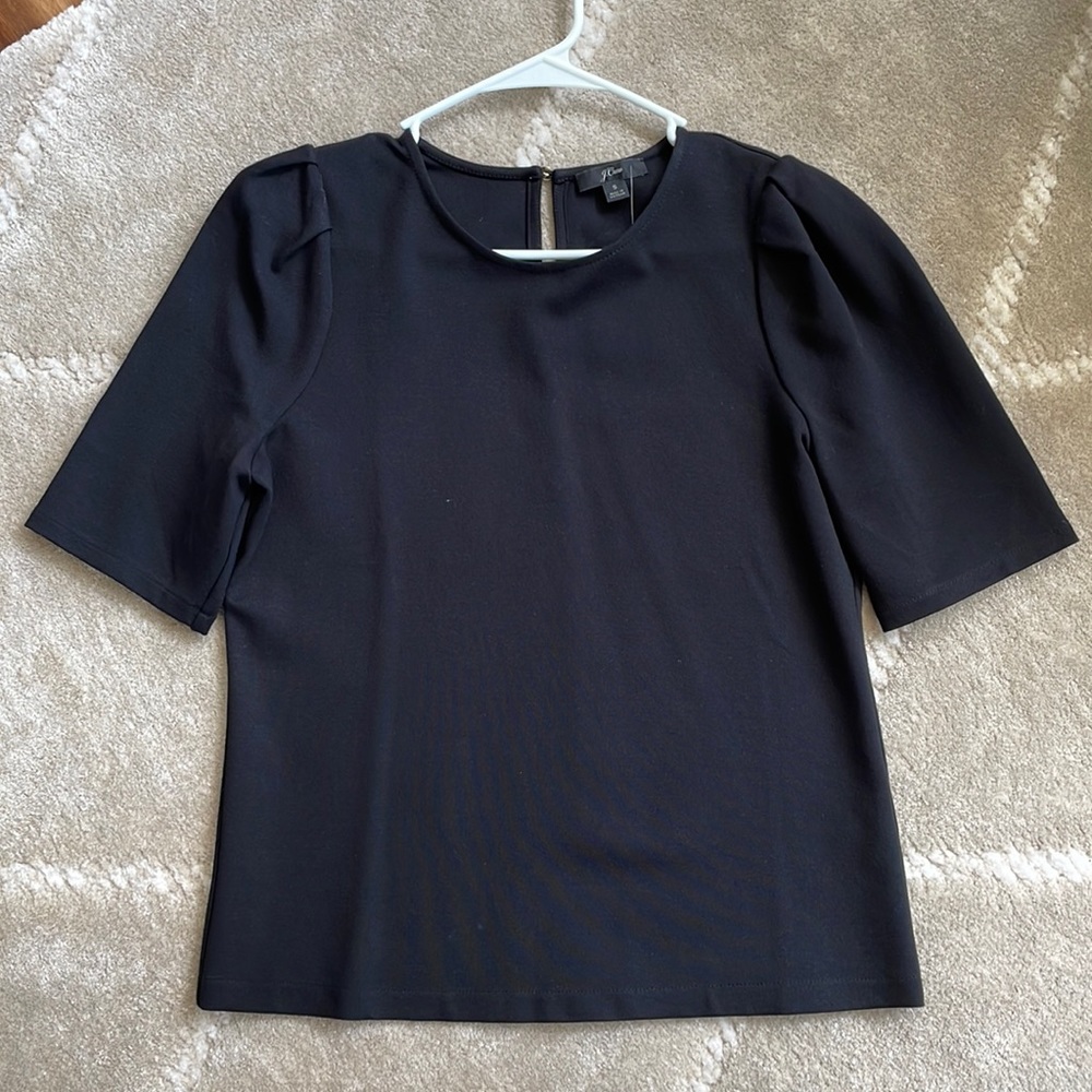 J. Crew Black Top